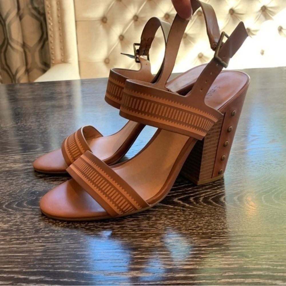 Indigo Rd Block Heel Ankle Strap Sandals